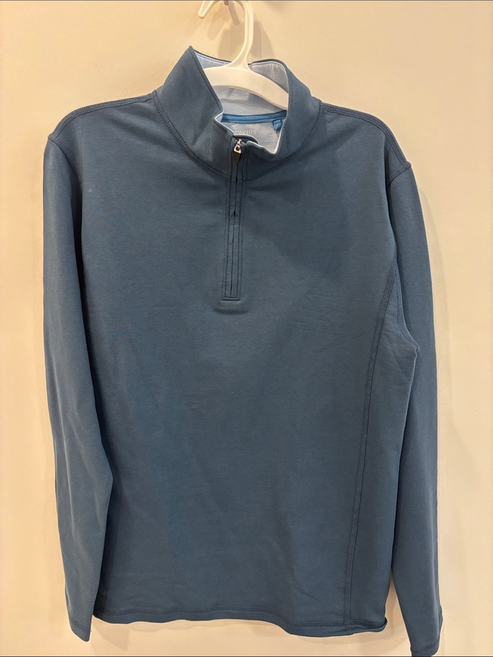 NWT Crewcuts Boys Slate Blue Quarter-Zip Pullover - 12/14